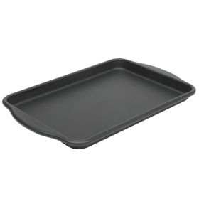 Oster Teston Platinum Collection 13x9 Inch Nonstick Carbon Steel Cookie Sheet in Matte Black