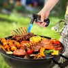 Culinary Butane Torch Lighter Refillable Blow Torch Adjustable Flame Kitchen Cooking BBQ Torch (Gas Not Included)