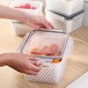 Storage Box Fridge Organizer Fresh Vegetable Fruit Boxes Drain Basket Storage Containers Pantry Kitchen Organizer For Kitchen